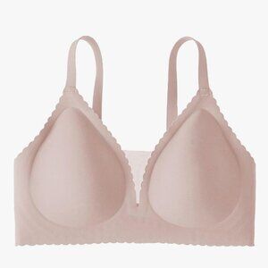 Seamless bras for women comfortable wire-free deep V bralettes push-up bra full